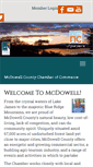 Mobile Screenshot of mcdowellchamber.com